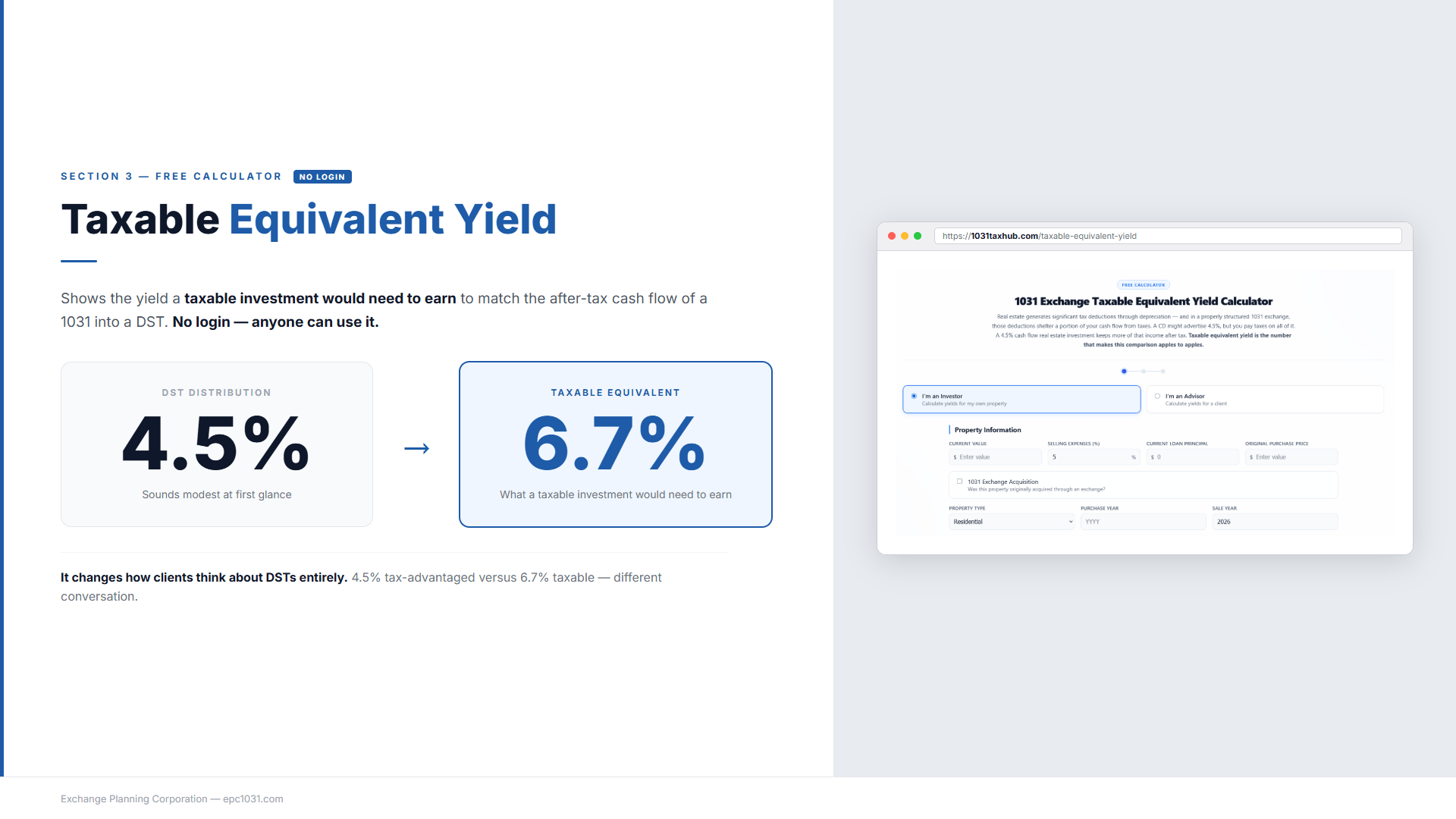 Slide 7: Taxable-Equivalent Yield