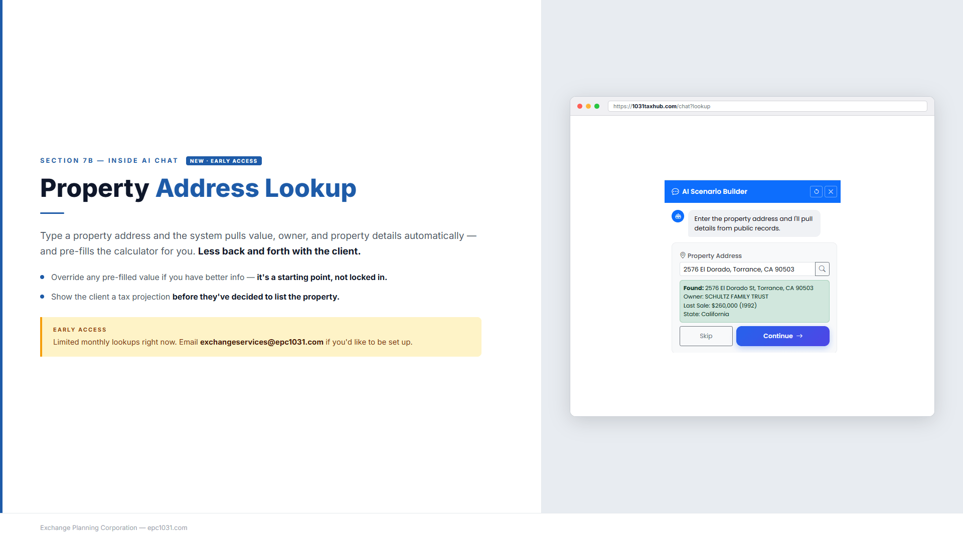 Slide 18: Address Lookup